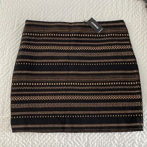 NEW Black/Gold Skirt